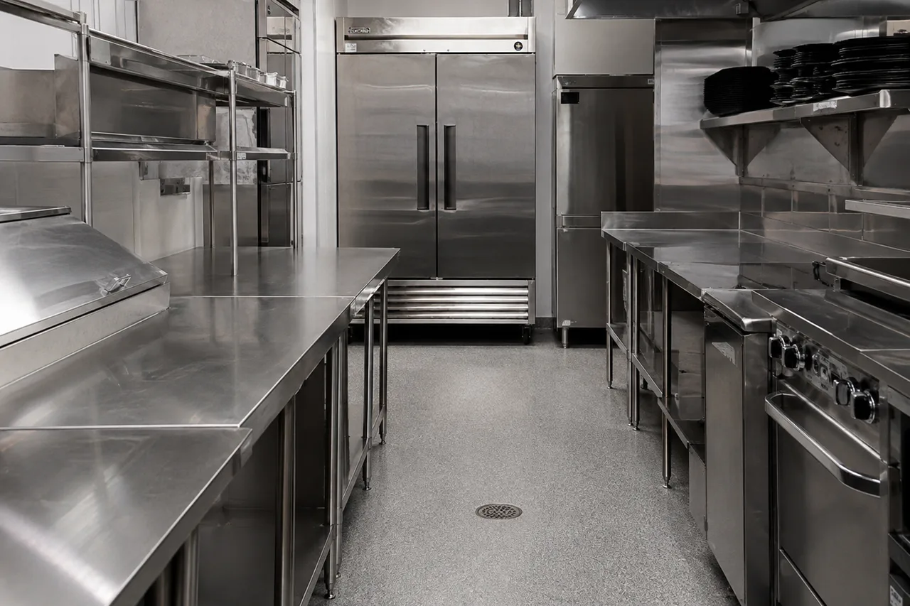 Commercial kitchen work by Jelly Bean Clean