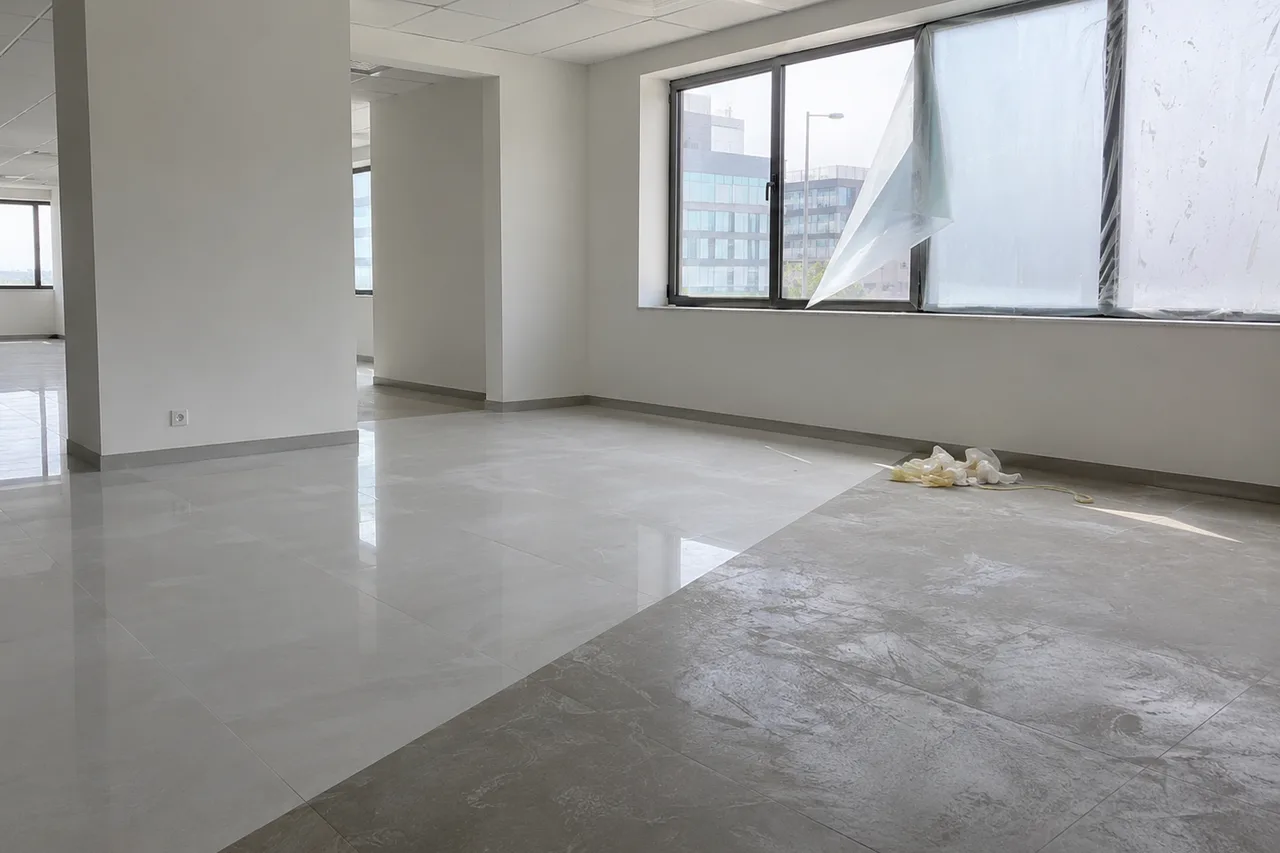 Post-construction work by Jelly Bean Clean